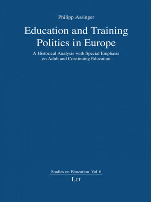 cover image of Education and training politics in Europe